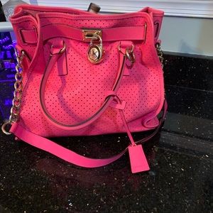 Michael Kors Fuchsia Shoulder Bag